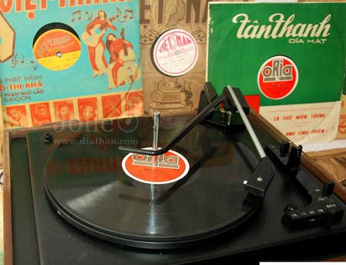 Đĩa đá (đĩa than 78 vòng), đĩa đá Tân Nhạc Việt Nam – 78rpm record