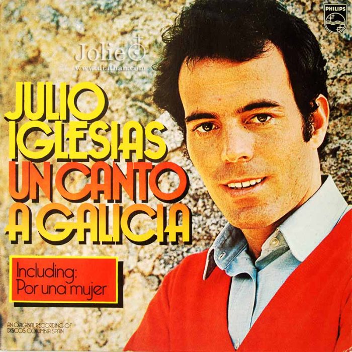 Đĩa than Julio Iglesias ‎– Un Canto A Galicia