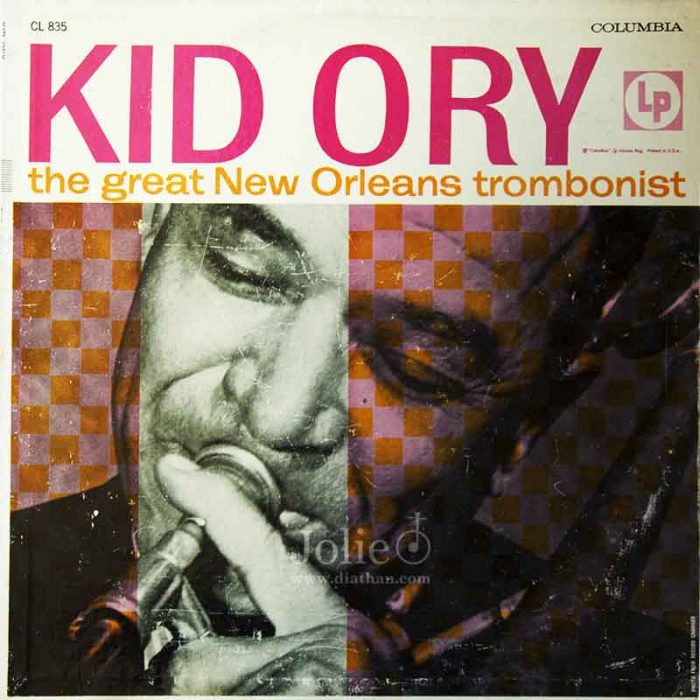 Đĩa than LP Kid Ory, The Great New Orleans Trombonist