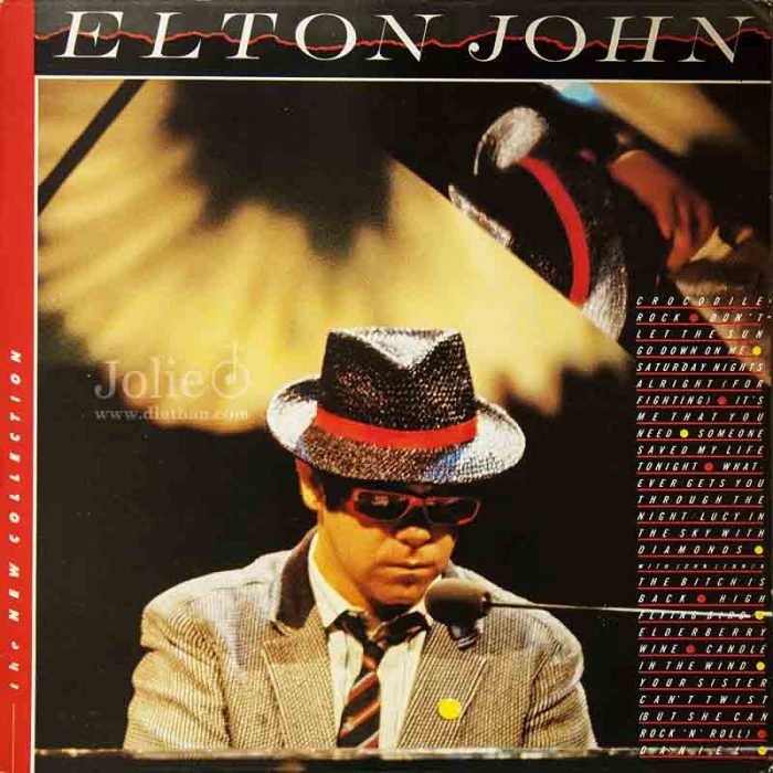 Đĩa than IP Elton John, The New Collection