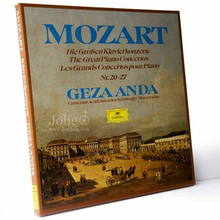 Đĩa than LP Mozart, Géza Anda, Camerata Academica Des Salzburger Mozarteums, Die Großen Klavierkonzerte, The Great Piano Concertos, nhạc không lời