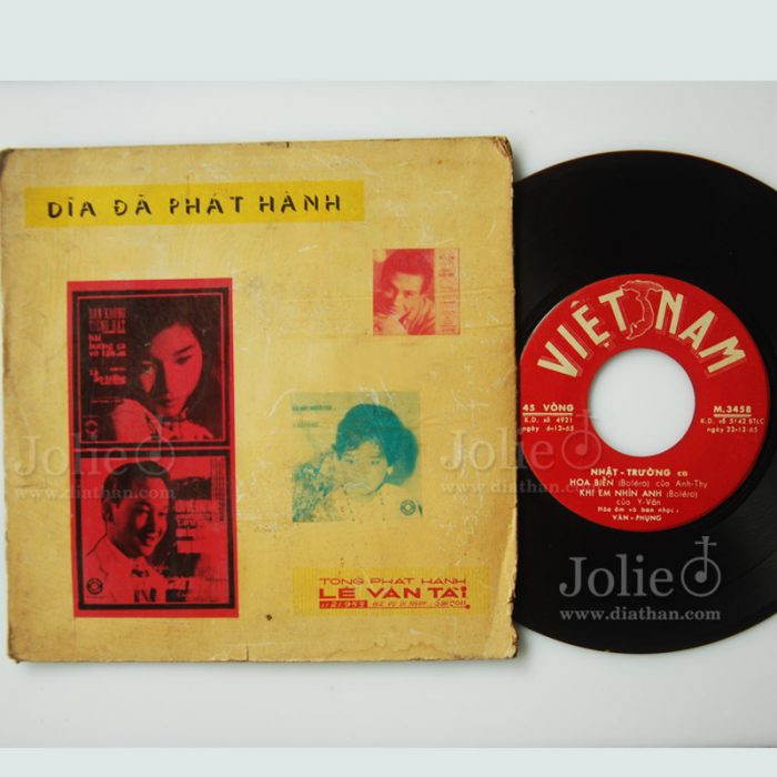 đĩa nhựa nhật trường, vietnam vinyl