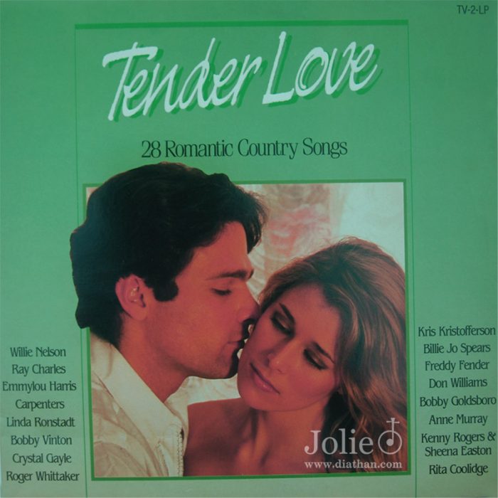 lp vinyl tender love, 28 romantic country songs