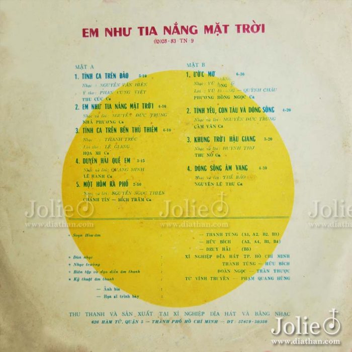 em như tia nắng mặt trời, nhã phương