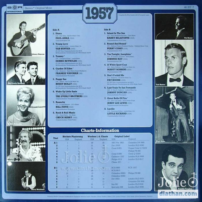 30 years popmusic 1957 lp