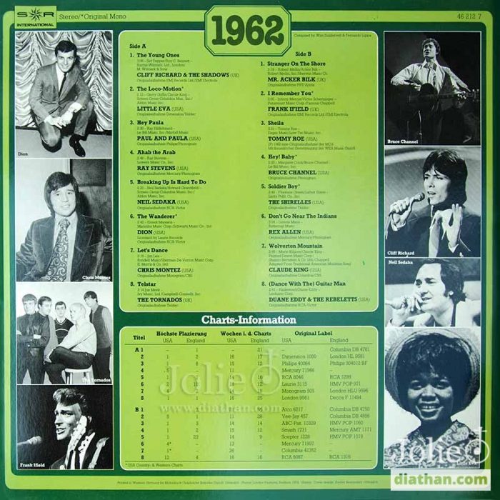 30 years popmusic 1961 lp