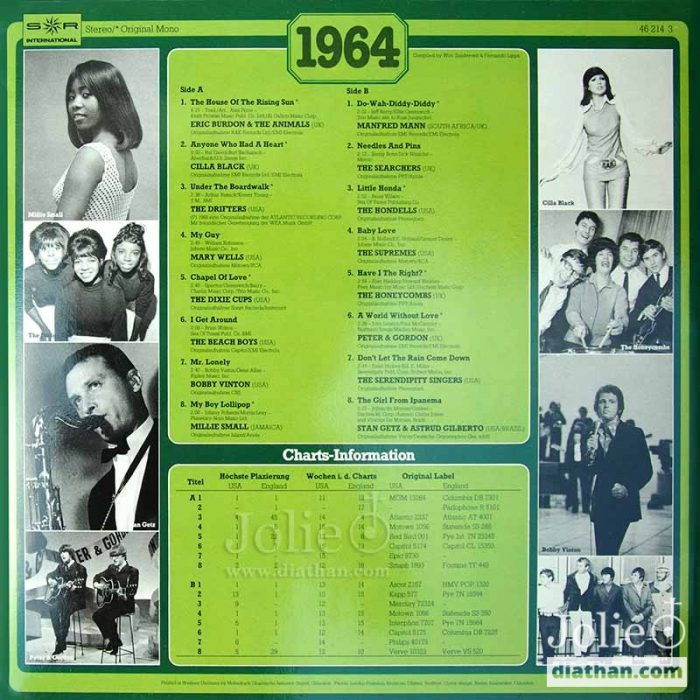 30 years popmusic 1964 lp