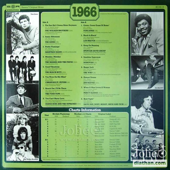 30 years popmusic 1966 lp