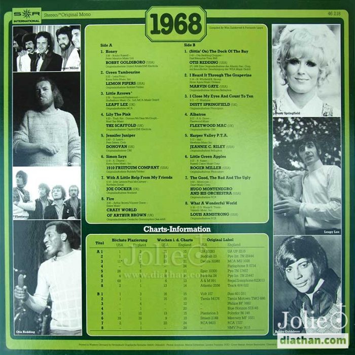 30 years popmusic 1968 lp