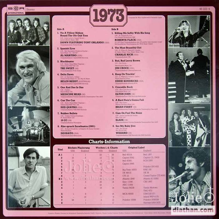 30 years popmusic 1973 lp