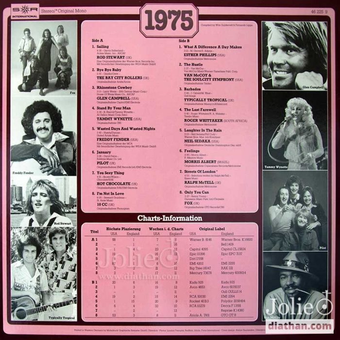 30 years popmusic 1975 lp