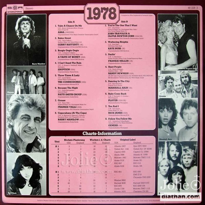 30 years popmusic 1978 lp