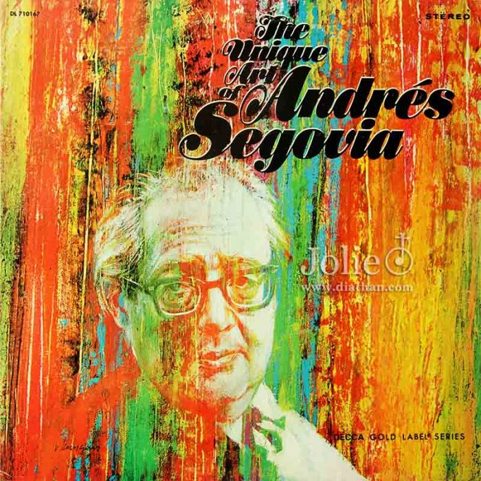 Đĩa than Andrés Segovia