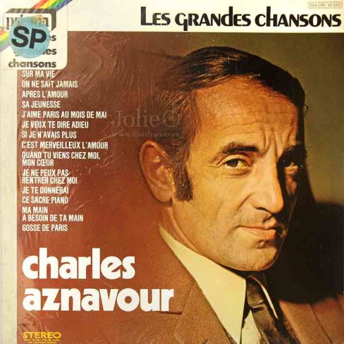 Đĩa than nhạc Pháp Charles Aznavour