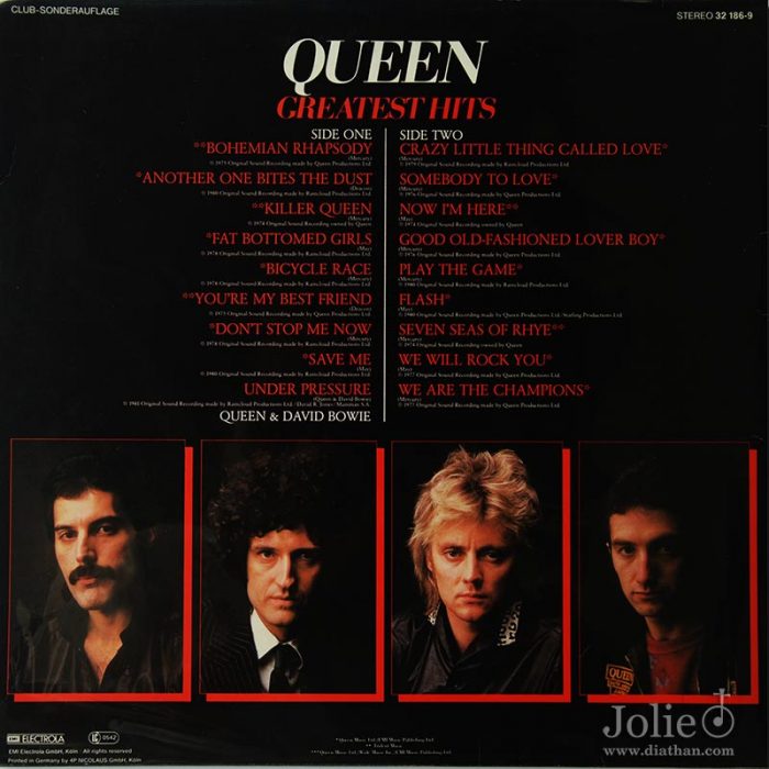 Queen Greatest Hits LP