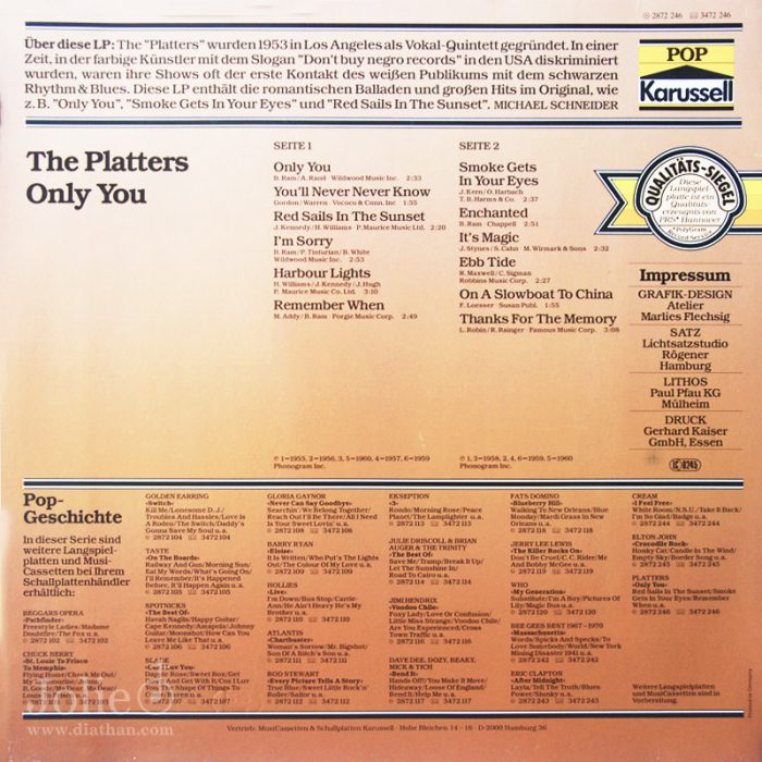 platters only you