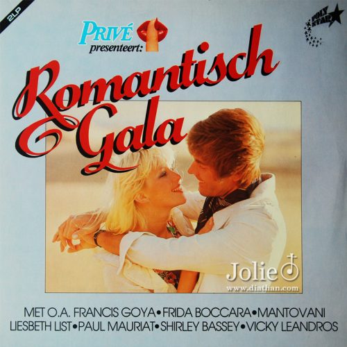 Đĩa than nhạc romantic chọn lọc, 2 đĩa 33 vòng. Privé Presenteert: Romantisch Gala 2LP