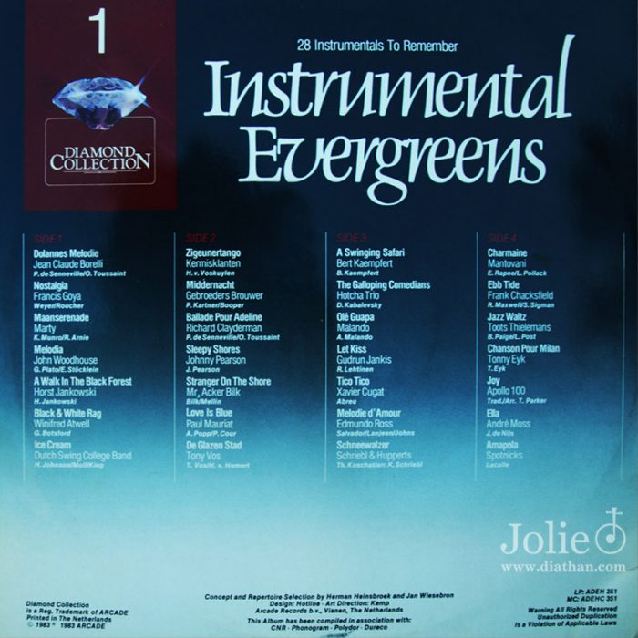 lp vinyl instrumental evergreens