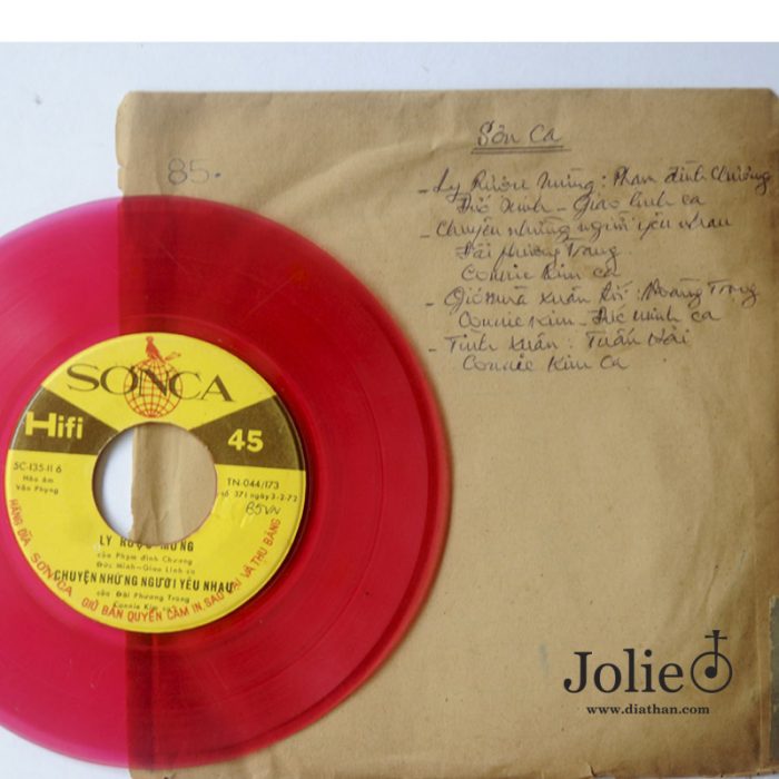 vietnam vinyl record 7'' 45 rpm