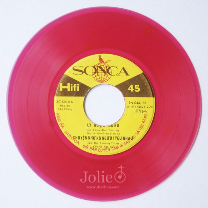 vietnam vinyl record, đĩa nhựa 45 vòng